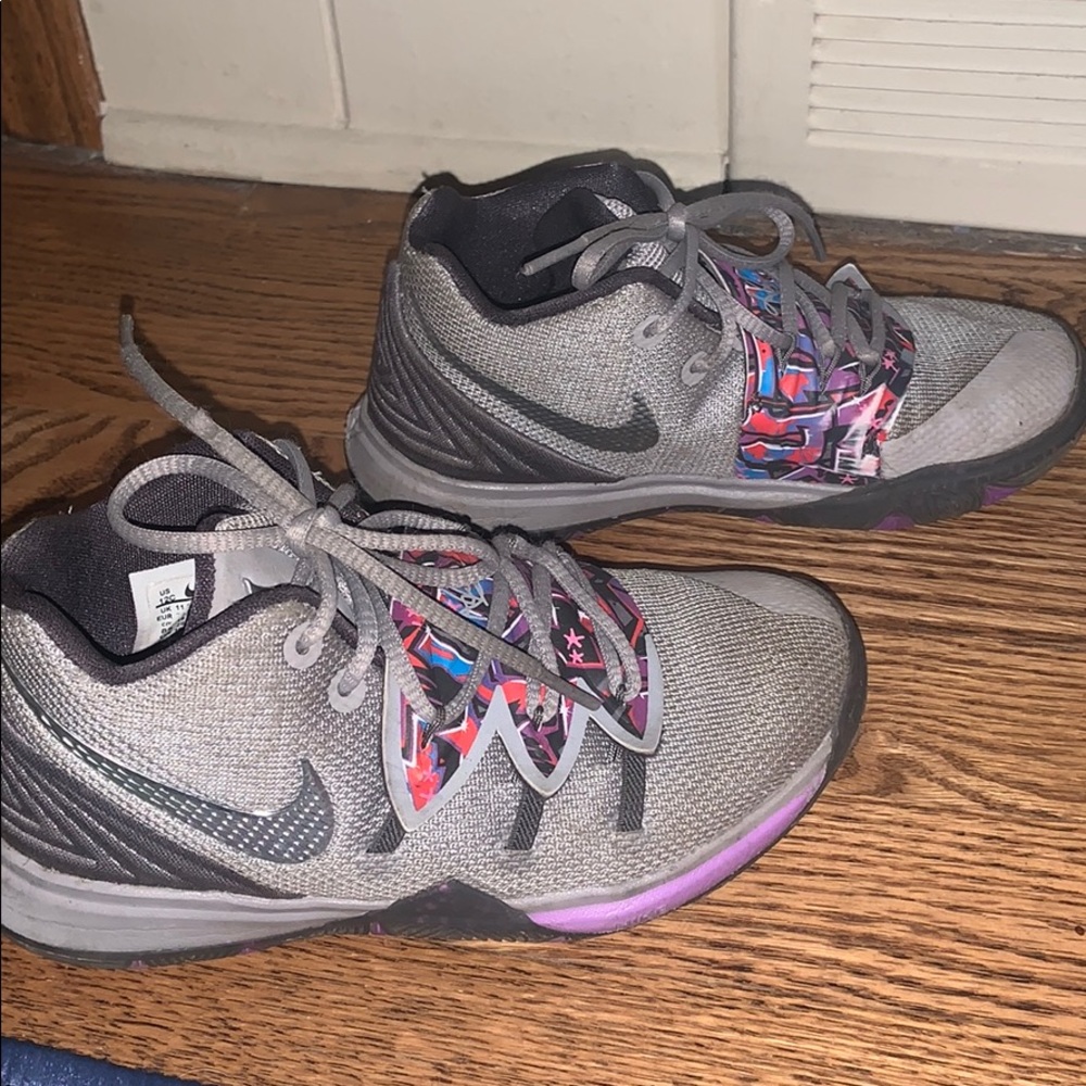 12c boys Nike kyries bball shoes